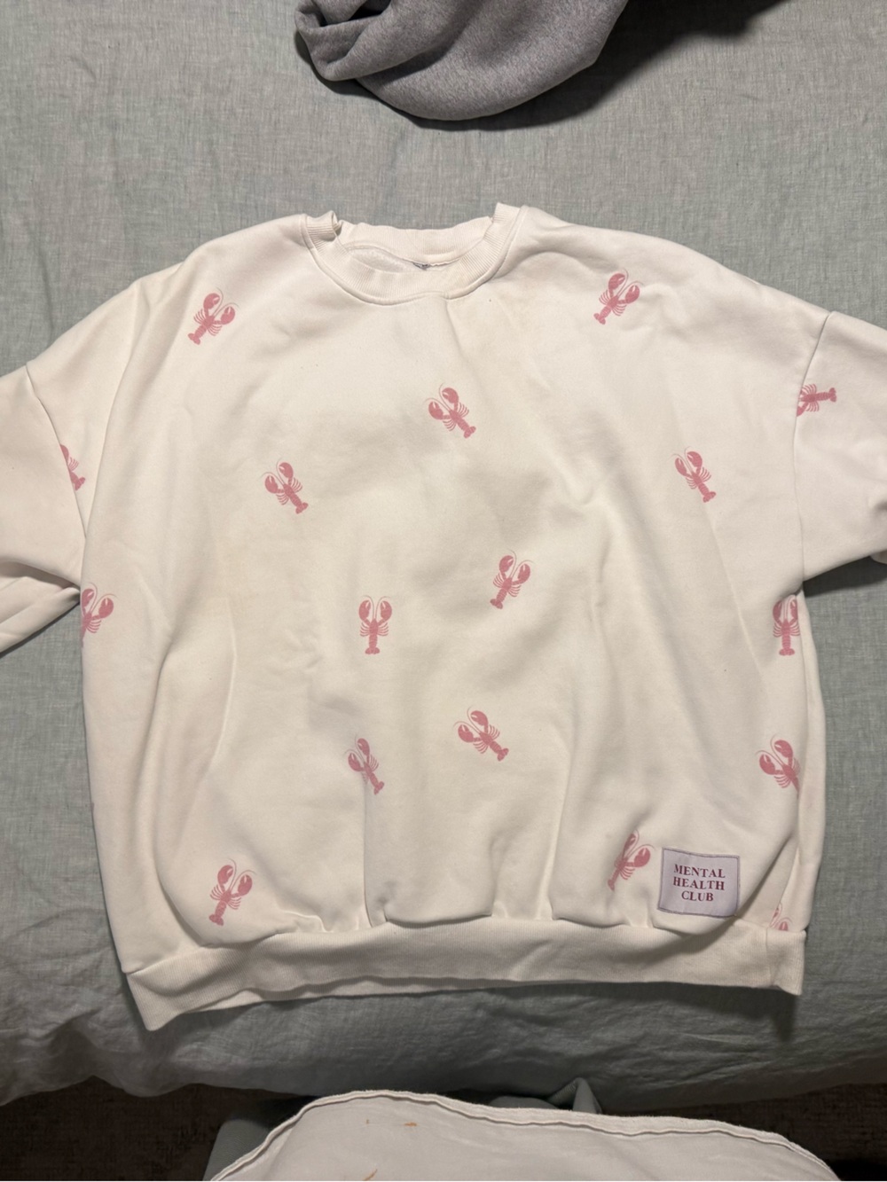 Women Lobster Nautical Coastal Sweatshirt